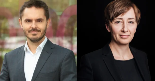 Michał Obiegała i Barbara Wiążewska