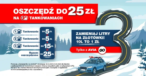 AVIA promocja zimowa 2025