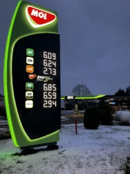 MOL Gryfice Trzygłowska - pylon