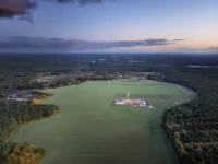 Orlen - Różańsko z lotu ptaka