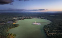 Orlen - Różańsko z lotu ptaka