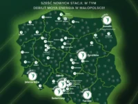 Nowe stacje ładowania Moya Energia styczeń 2026