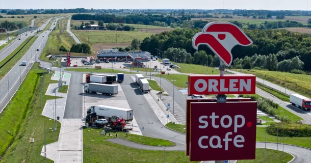 Orlen z góry